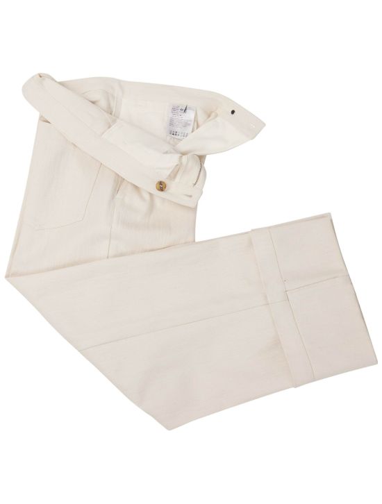 Moncler Moncler 1952 Beige Cotton Pants Beige 001