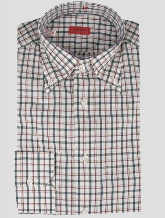 Isaia Isaia Multicolor Cotton Shirt Multicolor 000