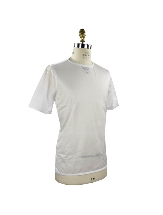 Kiton KITON White Cotton T-shirt White 001