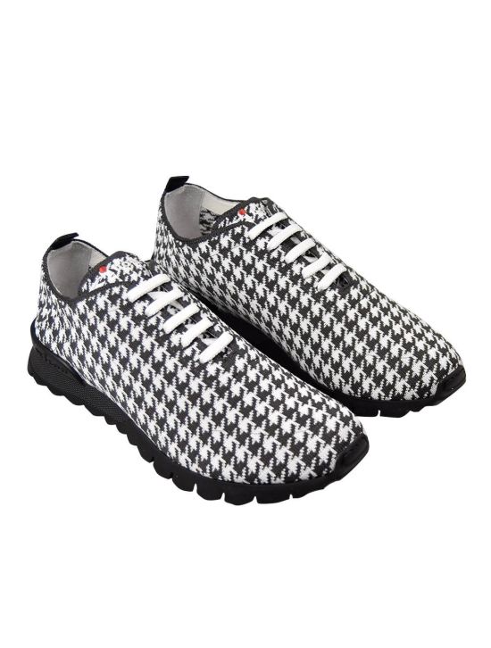 Kiton KITON Gray White Pl Pa Shoes FITB Gray/White 000