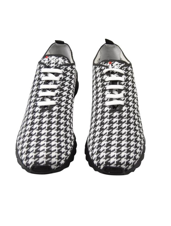 Kiton KITON Gray White Pl Pa Shoes FITB Gray/White 001