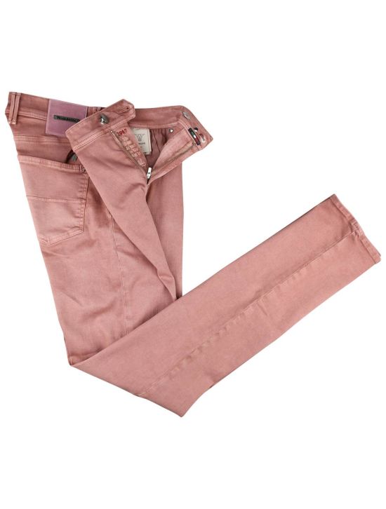 Tramarossa Tramarossa Pink Cotton Pl Ea Jeans Pink 001