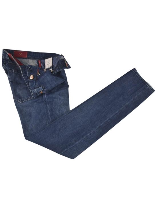 Tramarossa Tramarossa Blue Cotton Pl Jeans Blue 001