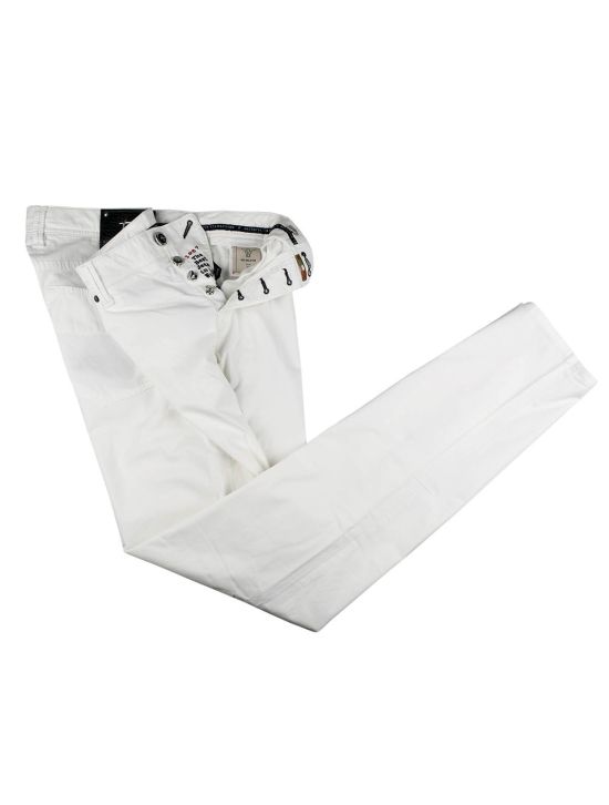 Tramarossa Tramarossa White Cotton Ea Jeans White 001