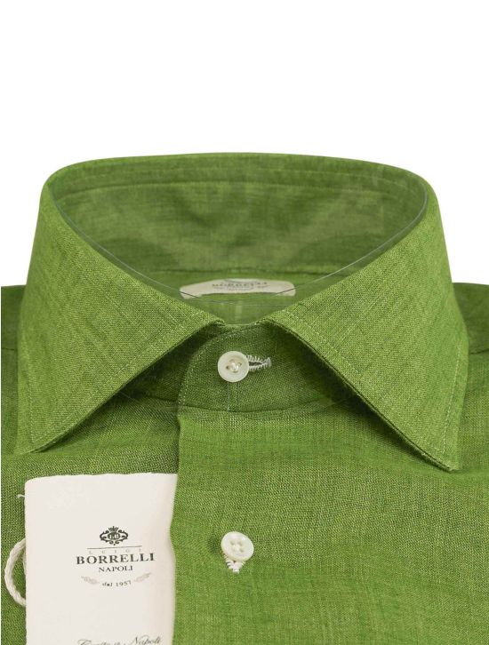 Lucky Brand Santa Fe Linen Shirt in Green for Men