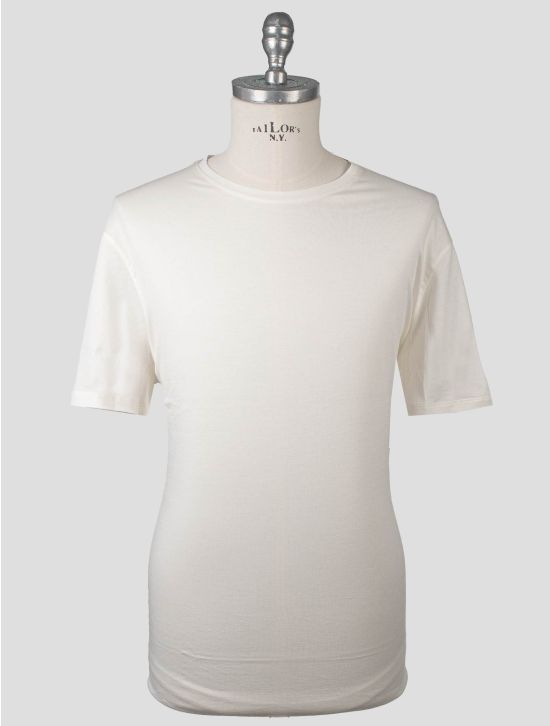 Isaia Isaia White Cotton T-Shirt White 000