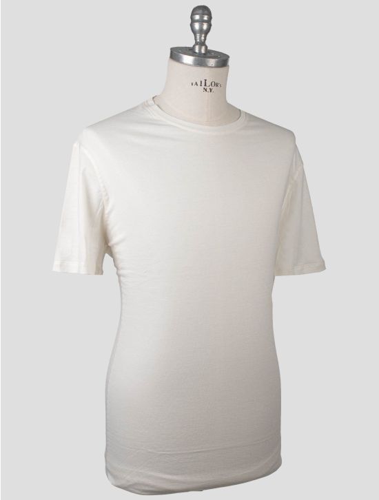 Isaia Isaia White Cotton T-Shirt White 001