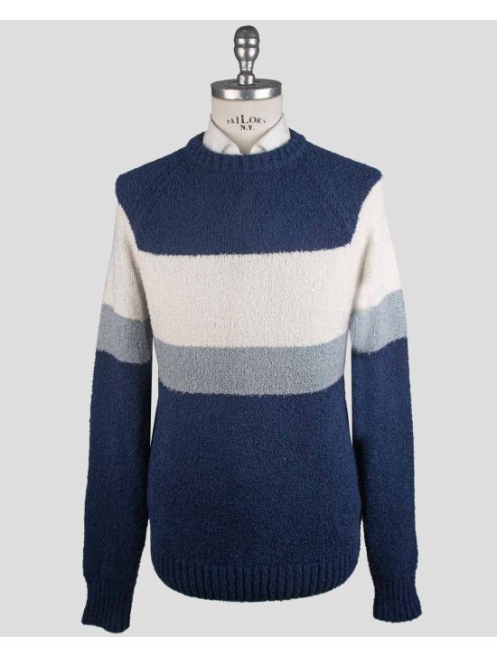 Isaia Isaia Multicolor Cashmere Silk Sweater Crewneck Multicolor 000