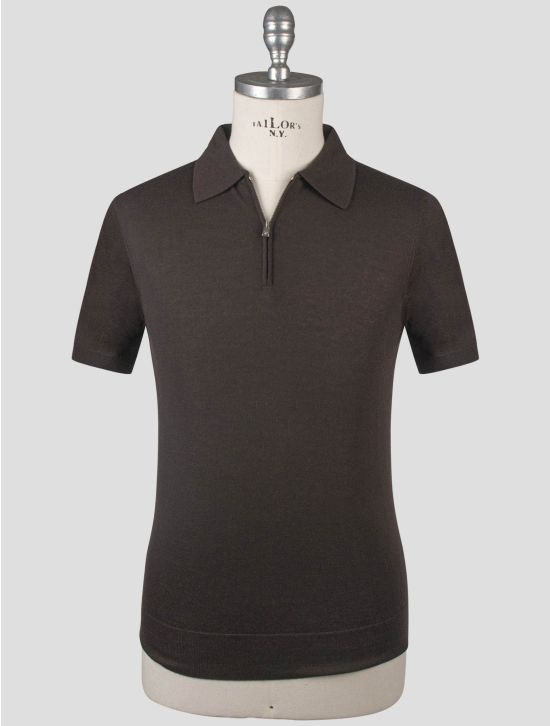Isaia Isaia Brown Cashmere Polo Brown 000
