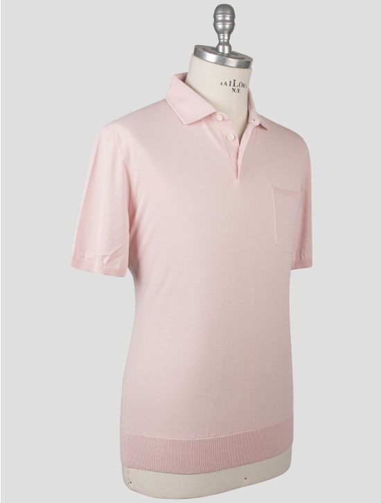 Isaia Isaia Pink Cotton Polo Pink 001