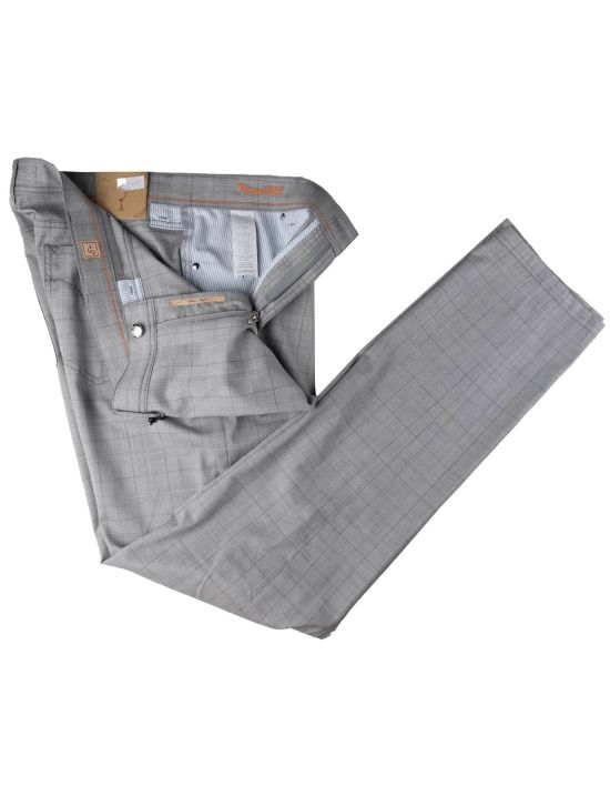 Marco Pescarolo Marco Pescarolo Gray Virgin Wool Jeans Gray 001