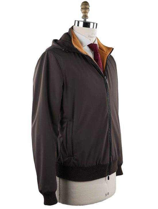 Cesare Attolini Cesare Attoini Brown Pa Pl Ea Coat Brown 001