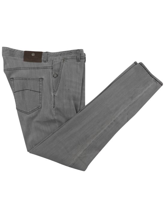 Luigi Borrelli Luigi Borrelli Gray Cotton Ea Jeans Gray 000