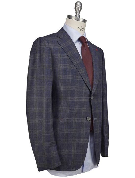 Isaia Isaia Multicolor Wool Cashmere Suit Multicolor 001