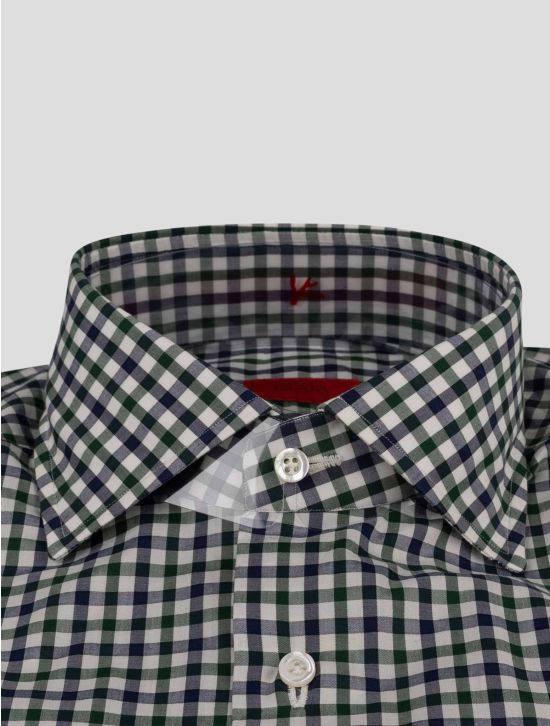 Isaia Isaia Multicolor Cotton Shirt Multicolor 001