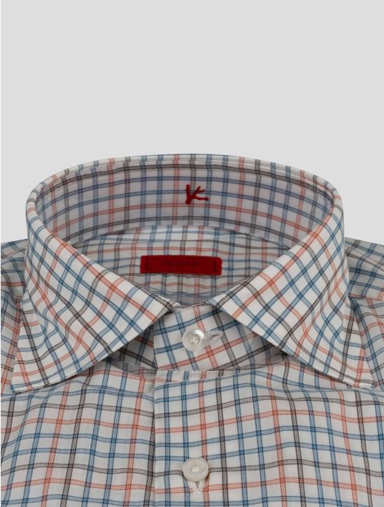 Isaia Isaia Multicolor Cotton Shirt Multicolor 001