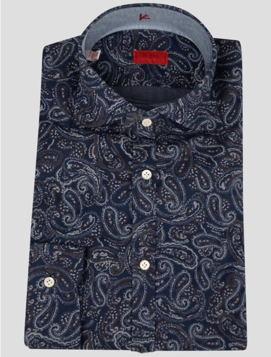 Isaia Isaia Multicolor Cotton Shirt Multicolor 000