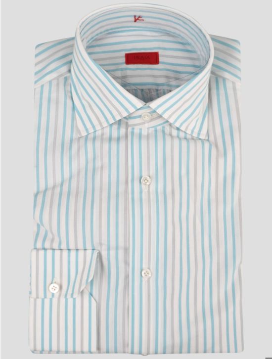 Isaia Isaia Multicolor Cotton Shirt Multicolor 000