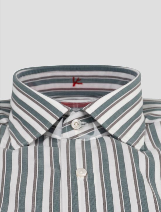 Isaia Isaia Multicolor Cotton Shirt Multicolor 001