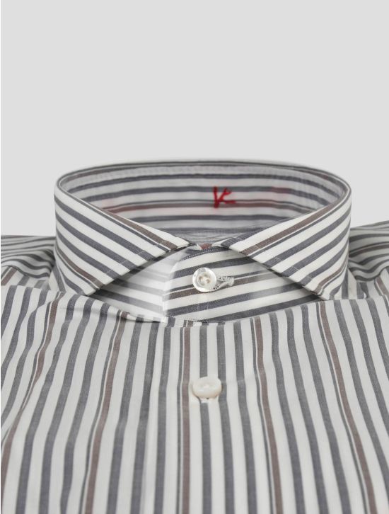 Isaia Isaia Multicolor Cotton Shirt Multicolor 001