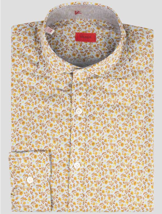 Isaia Isaia Multicolor Cotton Shirt Multicolor 000