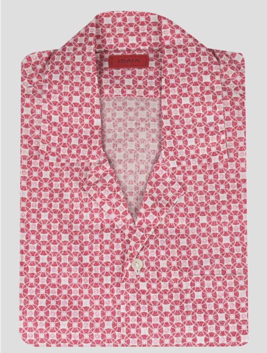 Isaia Isaia Pink Cotton Shirt Pink 000