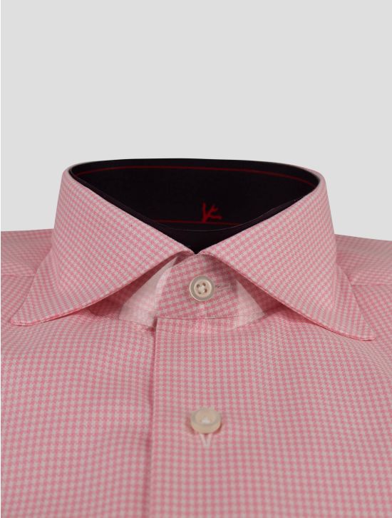 Isaia Isaia Pink Cotton Shirt Pink 001