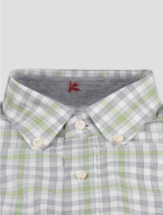 Isaia Isaia Multicolor Cotton Shirt Multicolor 001