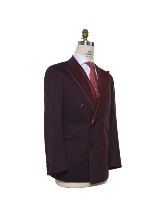 Kiton KITON Burgundy Vicuna Blazer Burgundy 001