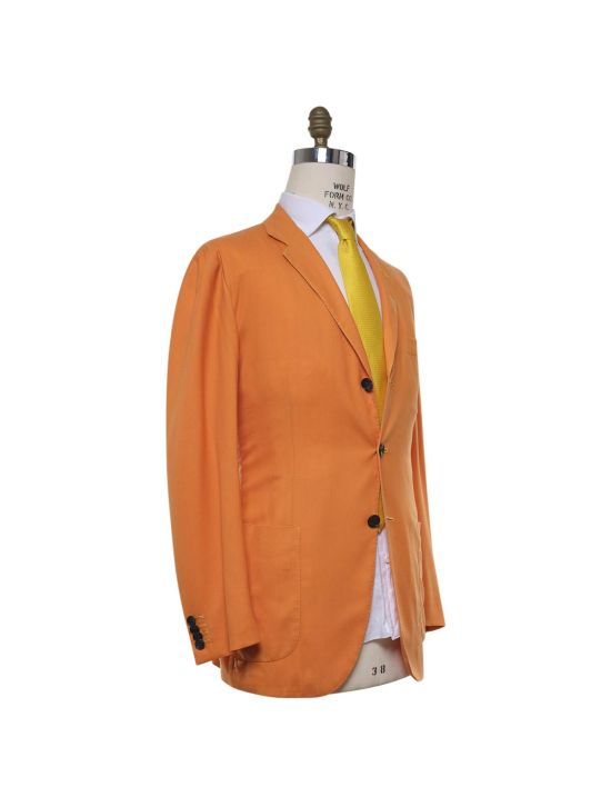 Kiton KITON Orange Cashmere Blazer Orange 001