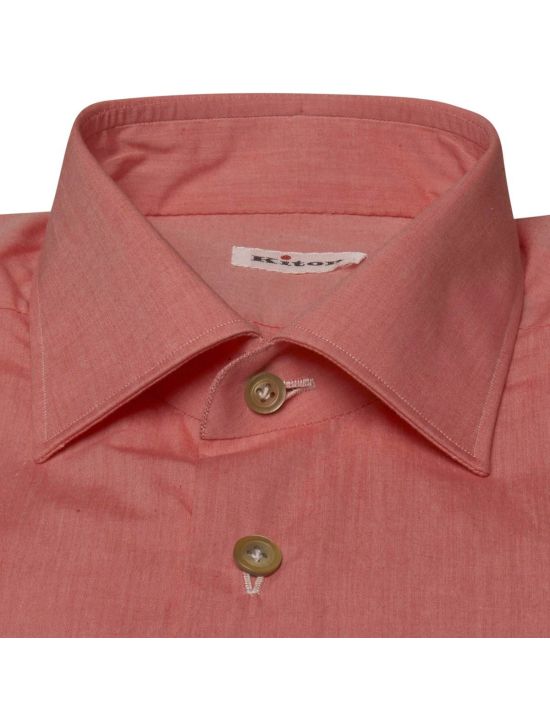 Kiton KITON Pink Cotton Shirt Pink 001