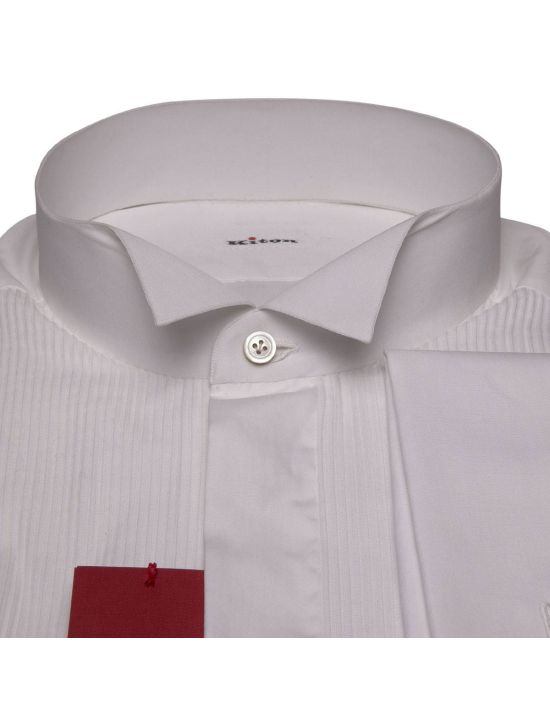 Kiton KITON White Cotton Shirt White 001