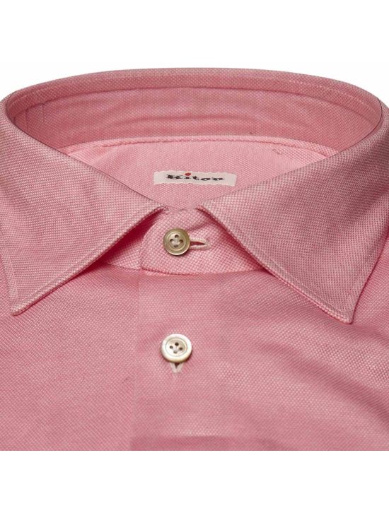 Kiton KITON Pink Cotton Shirt Pink 001