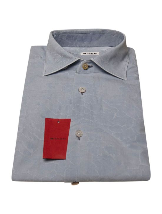 Kiton KITON Light Blue Cotton Shirt Light Blue 000