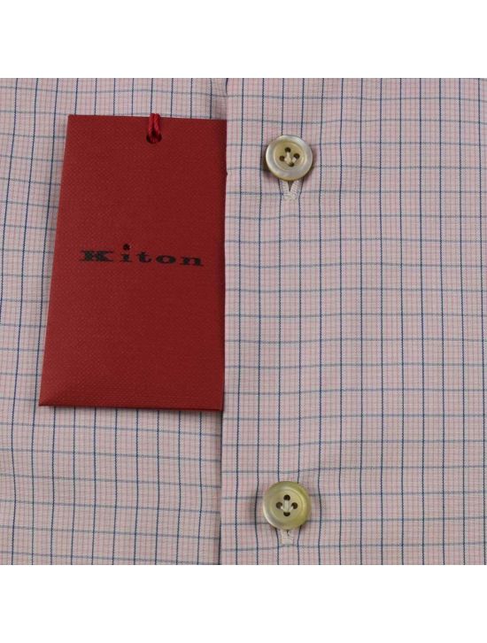 Kiton Kiton Multicolor Cotton Shirt Multicolor 001