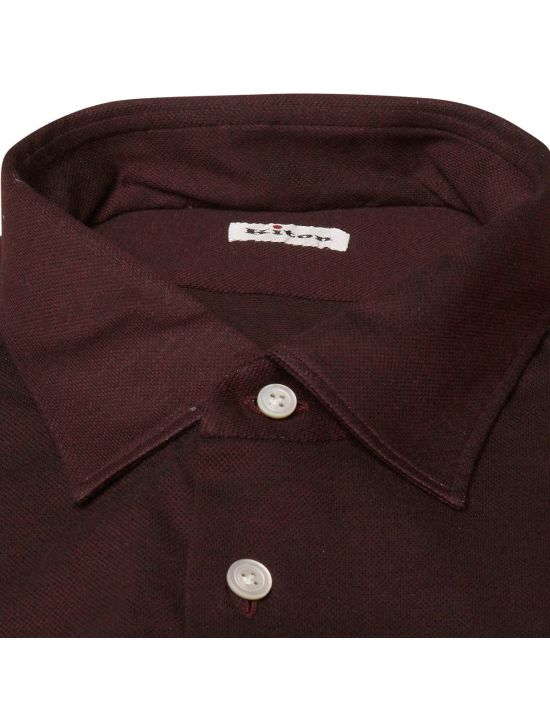 Kiton Kiton Purple Cotton Shirt Purple 001