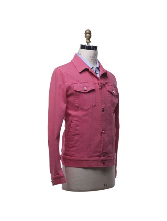 Kiton KITON Pink Cotton Ea Coat Pink 001