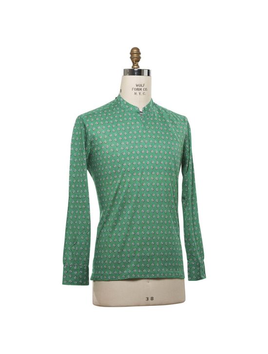 Kiton KITON Green Cotton Shirt Green 001
