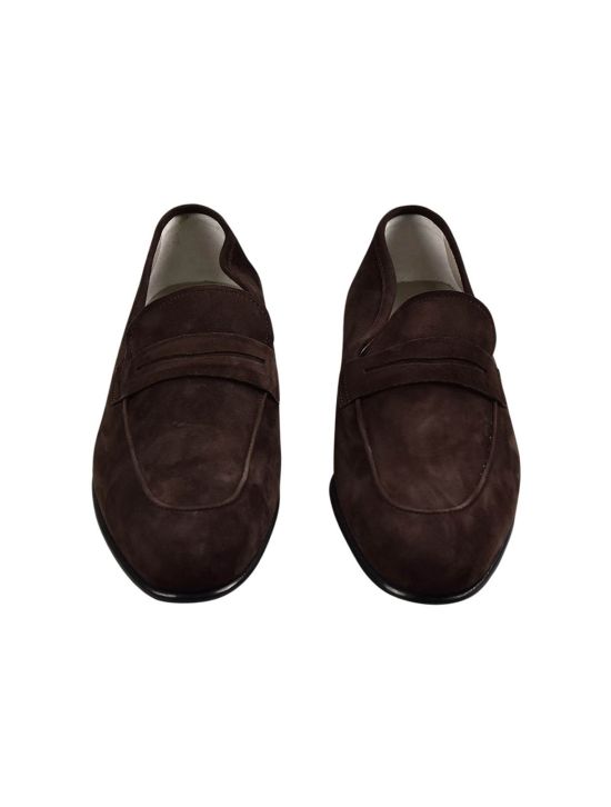 Kiton KITON Brown Leather Suede Sneakers Shoes Brown 001
