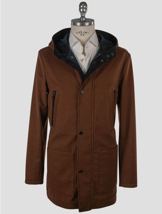 Isaia Isaia Brown Cashmere Pa Coat Brown 000