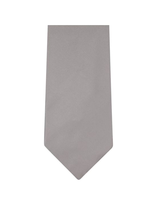 Zilli Zilli Gray Silk Tie Gray 001