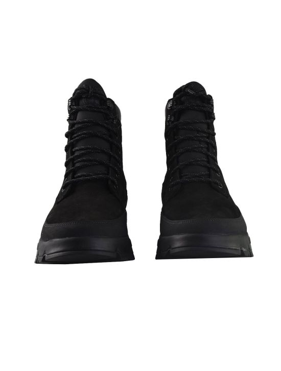 Timberland Timberland Black Leather Nubuck Boots Black 001