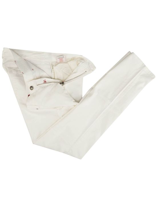 Isaia Isaia White Cotton Ea Jeans White 001