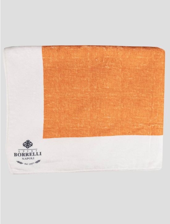 Luigi Borrelli Luigi Borrelli Orange Cotton Beach Towel Orange 000