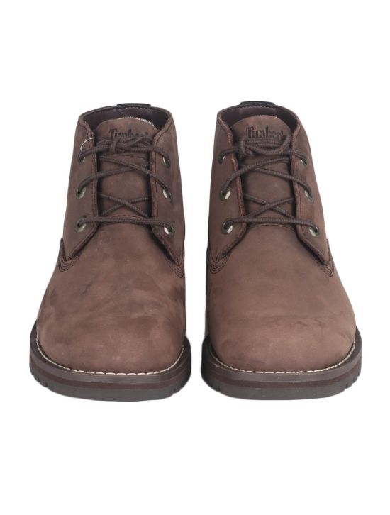 Timberland TIMBERLAND Brown Leather Boots Larchmont Brown 001