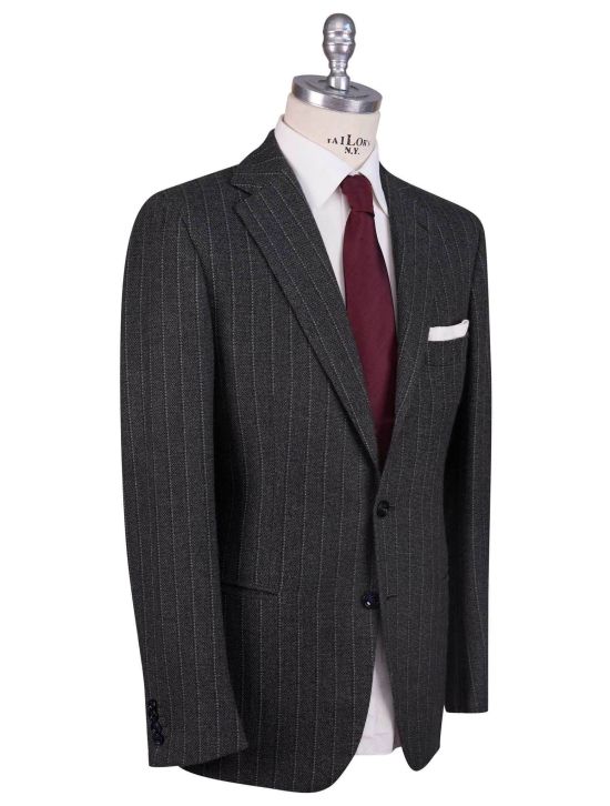 Kiton Kiton Gray Cashmere Suit Gray 001