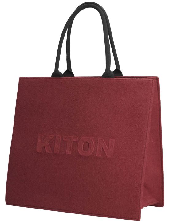 Kiton Kiton Burgundy Cashmere Bag Burgundy 001