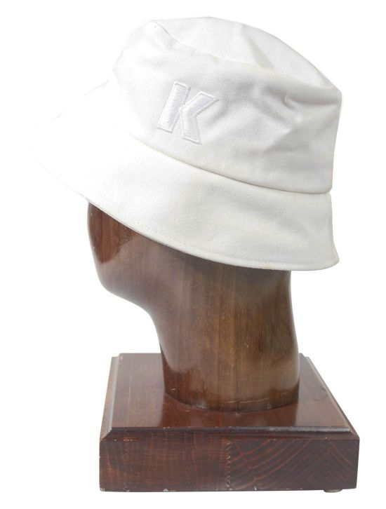 Kiton Kiton White Cotton Hat White 001