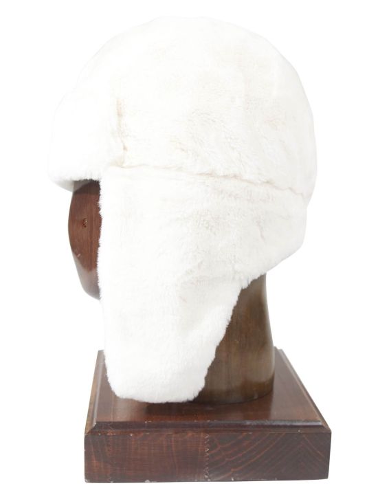 Kiton Kiton White Mink Fur Hat White 001