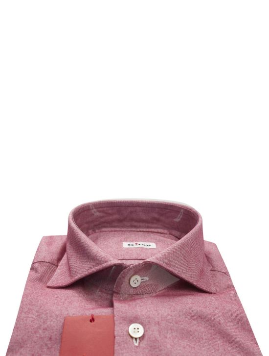 Kiton Kiton Pink Cotton Cashmere Shirt Pink 001
